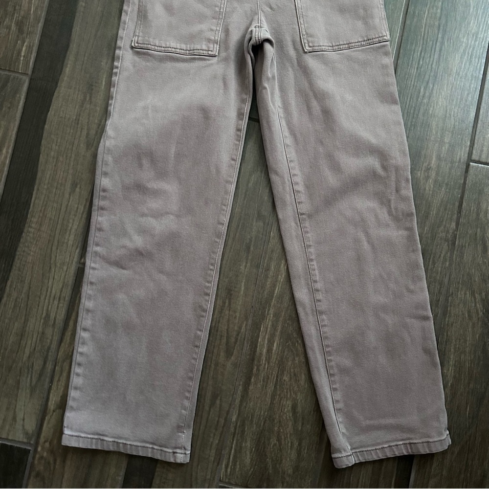Aritzia Wilfred Free Modern Utility Pant in Light Brown Sz 4 - Picture 5 of 10